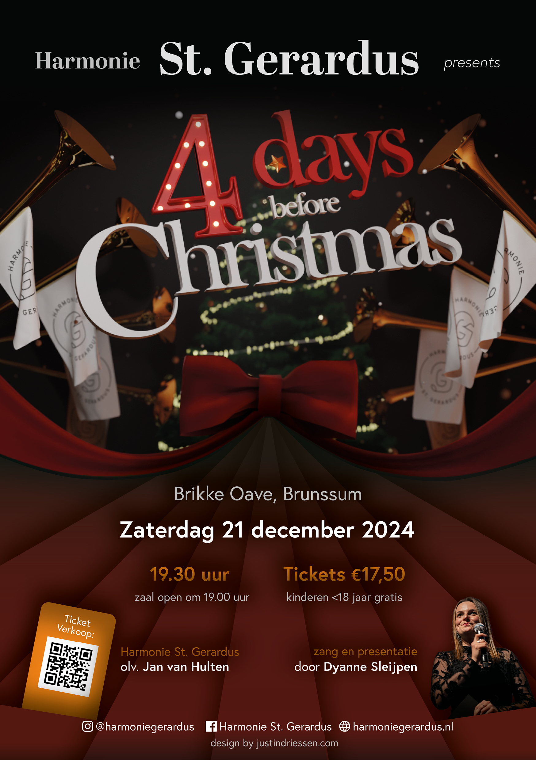 4 days b4 christmas flyer