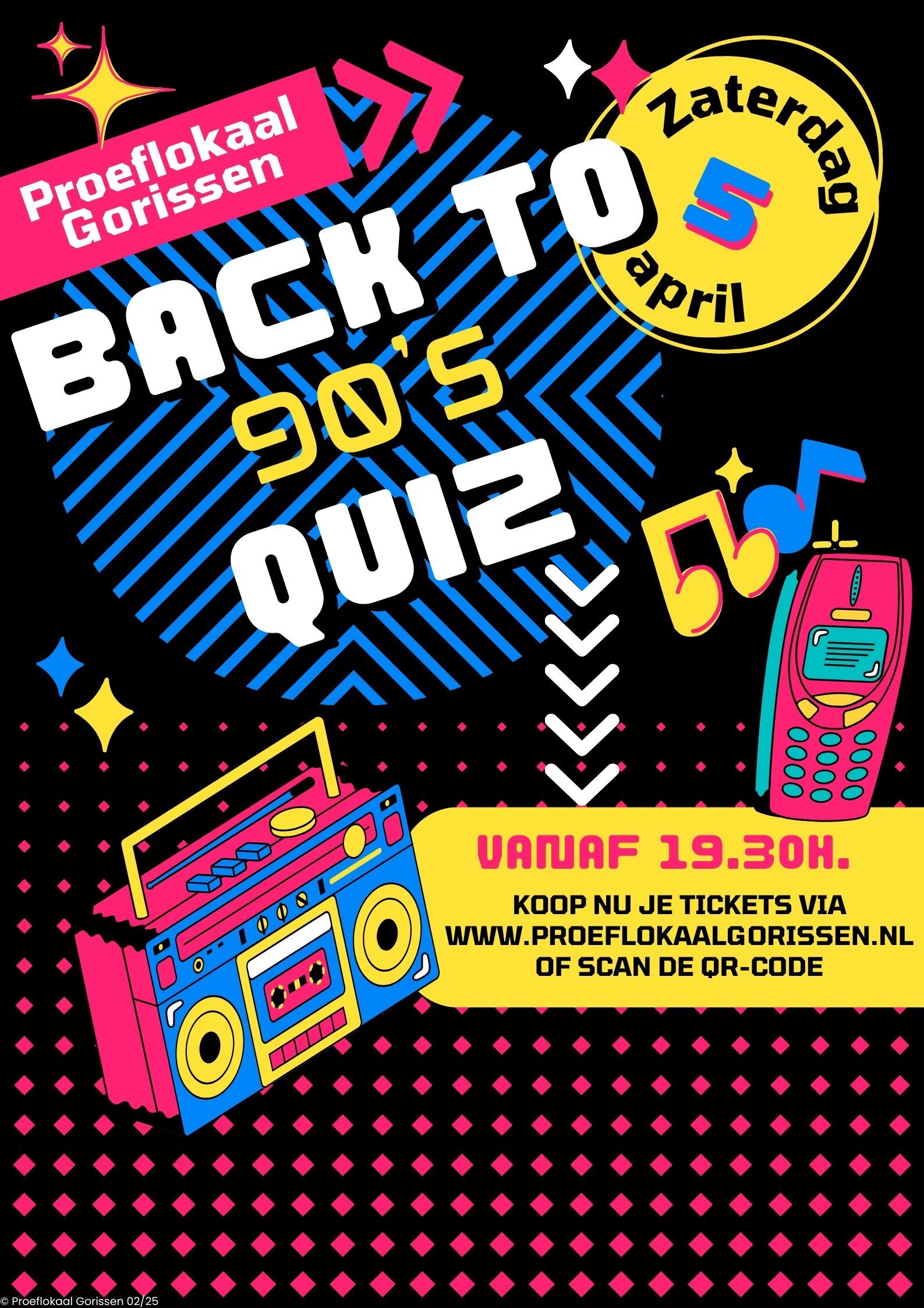 Back to the 90's quiz website
