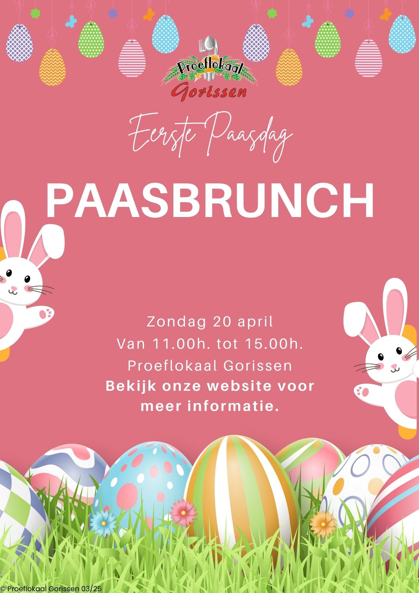 Paasbrunch Proeflokaal Gorissen 2025 website