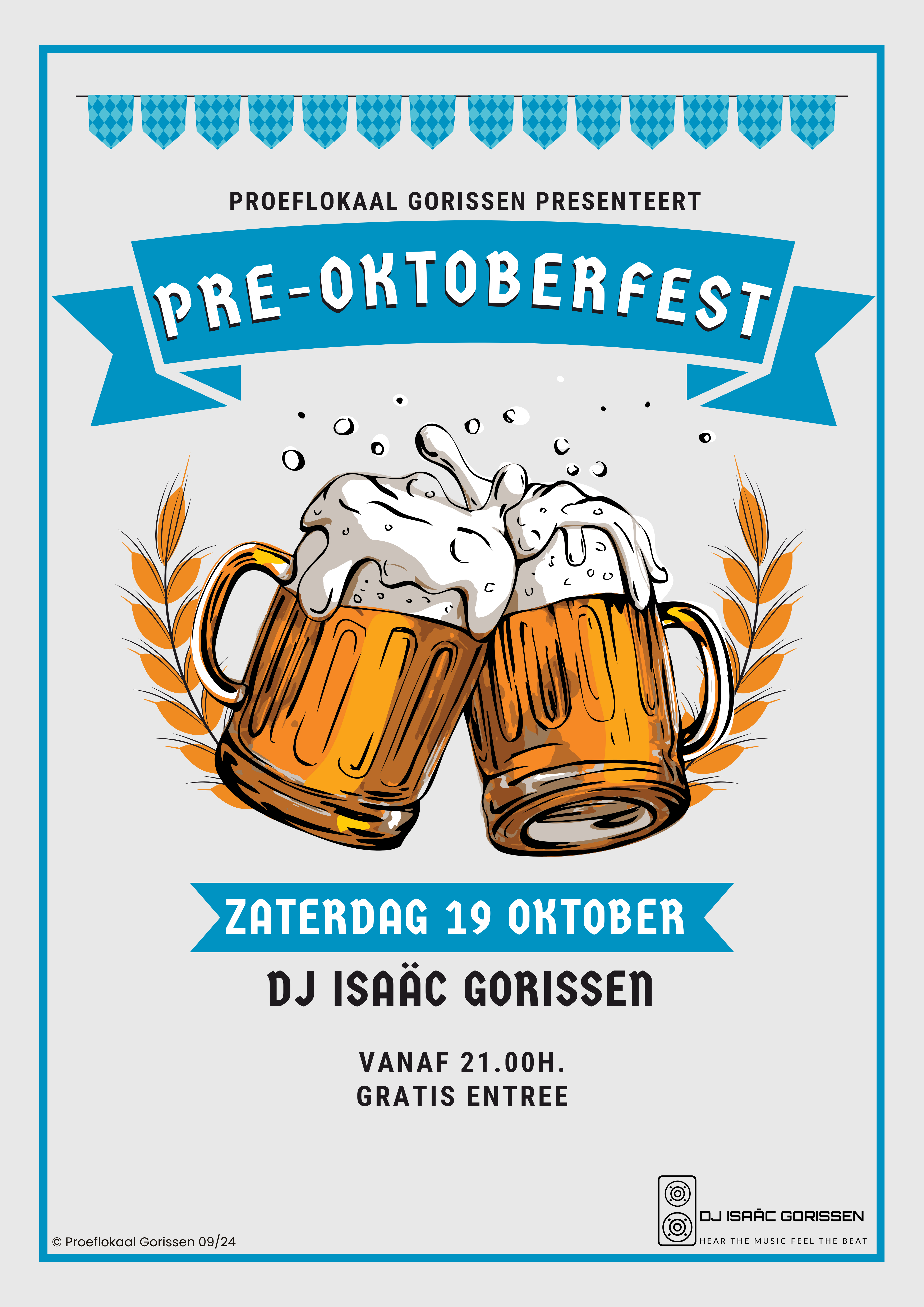 Pre-Oktoberfest 19-10-2024 poster