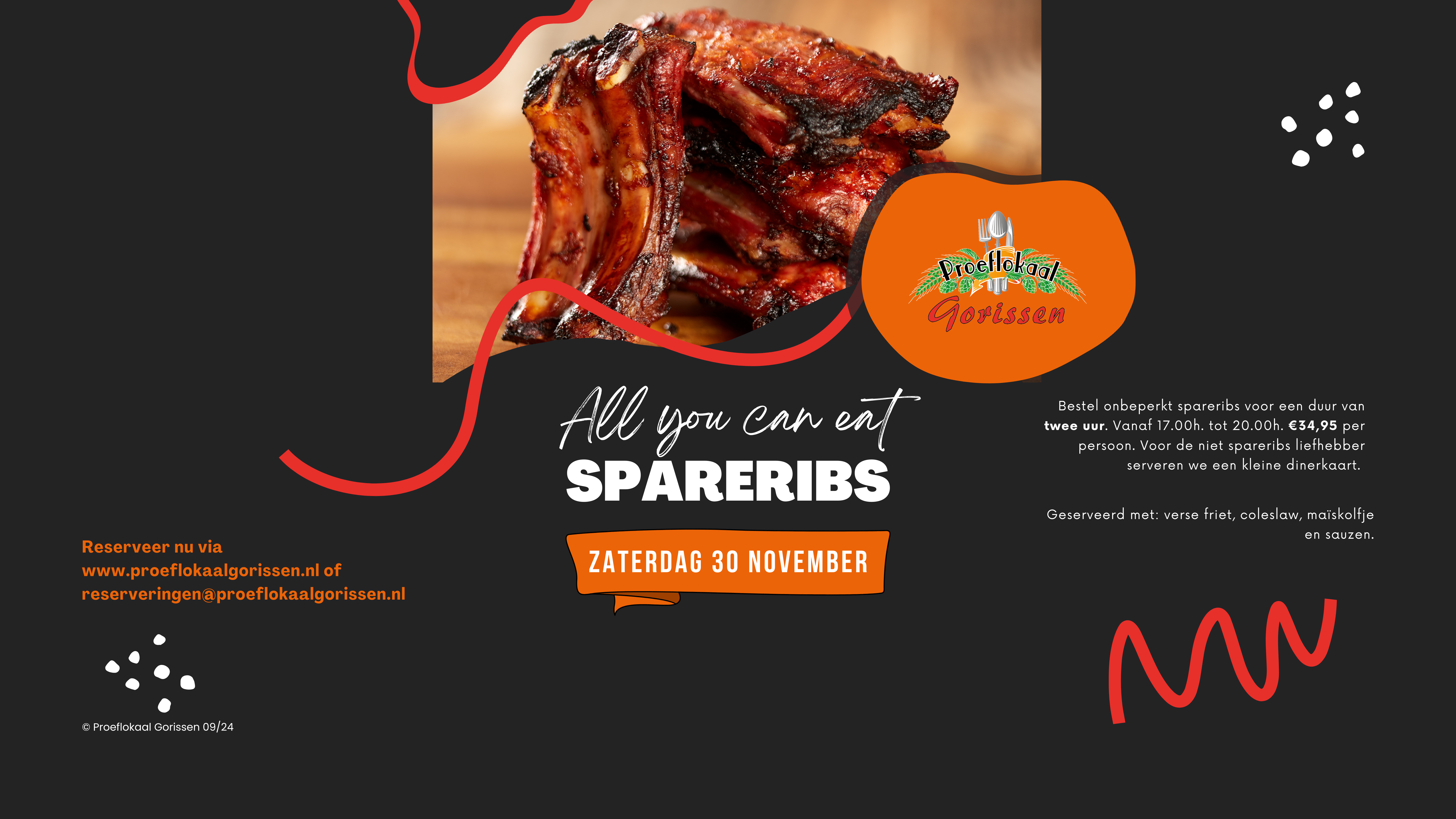 Spareribs avond 30-11-2024 Facebook event