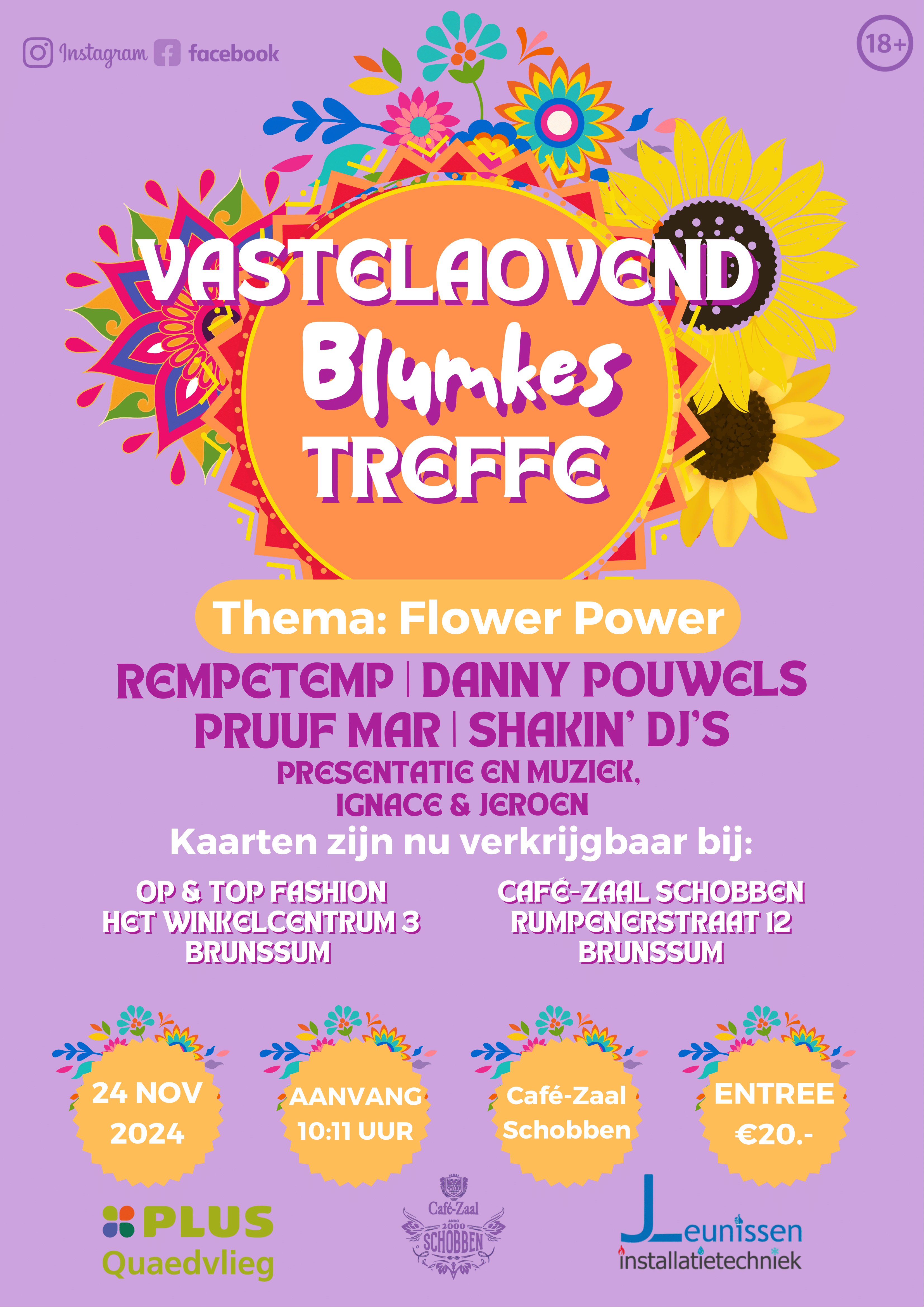 Flyer Blumkes treffe 2024