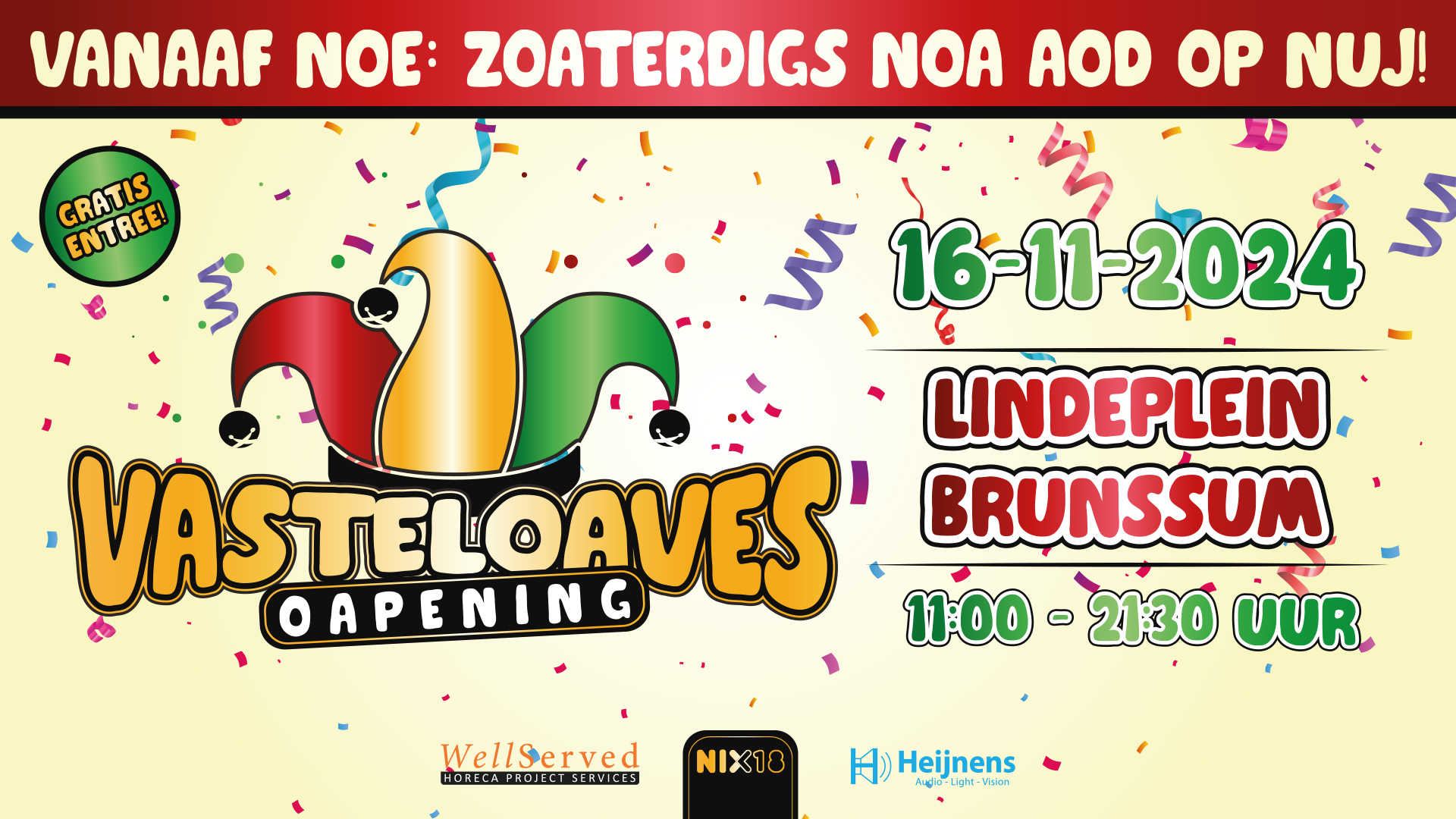 Vasteloaves Oapening_2024_1920x1080_Aankondiging
