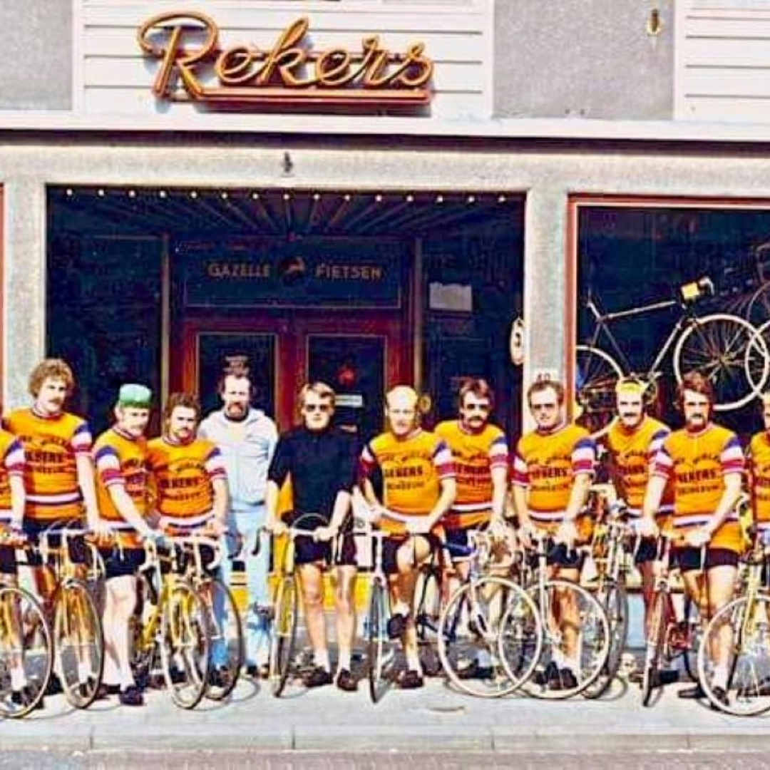 Oude foto wielerronde van Brunssum