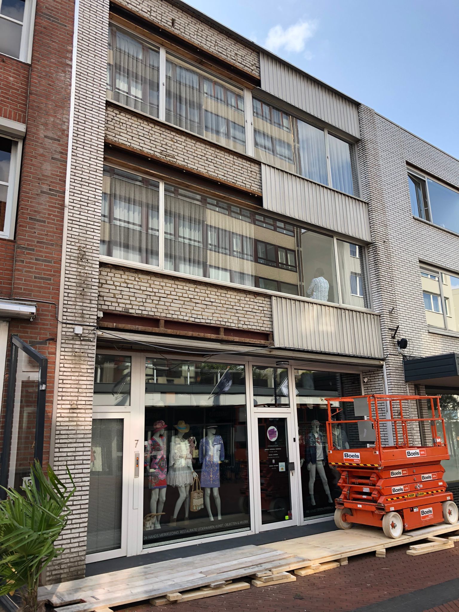 Gevelrenovatie Wanga Fashion