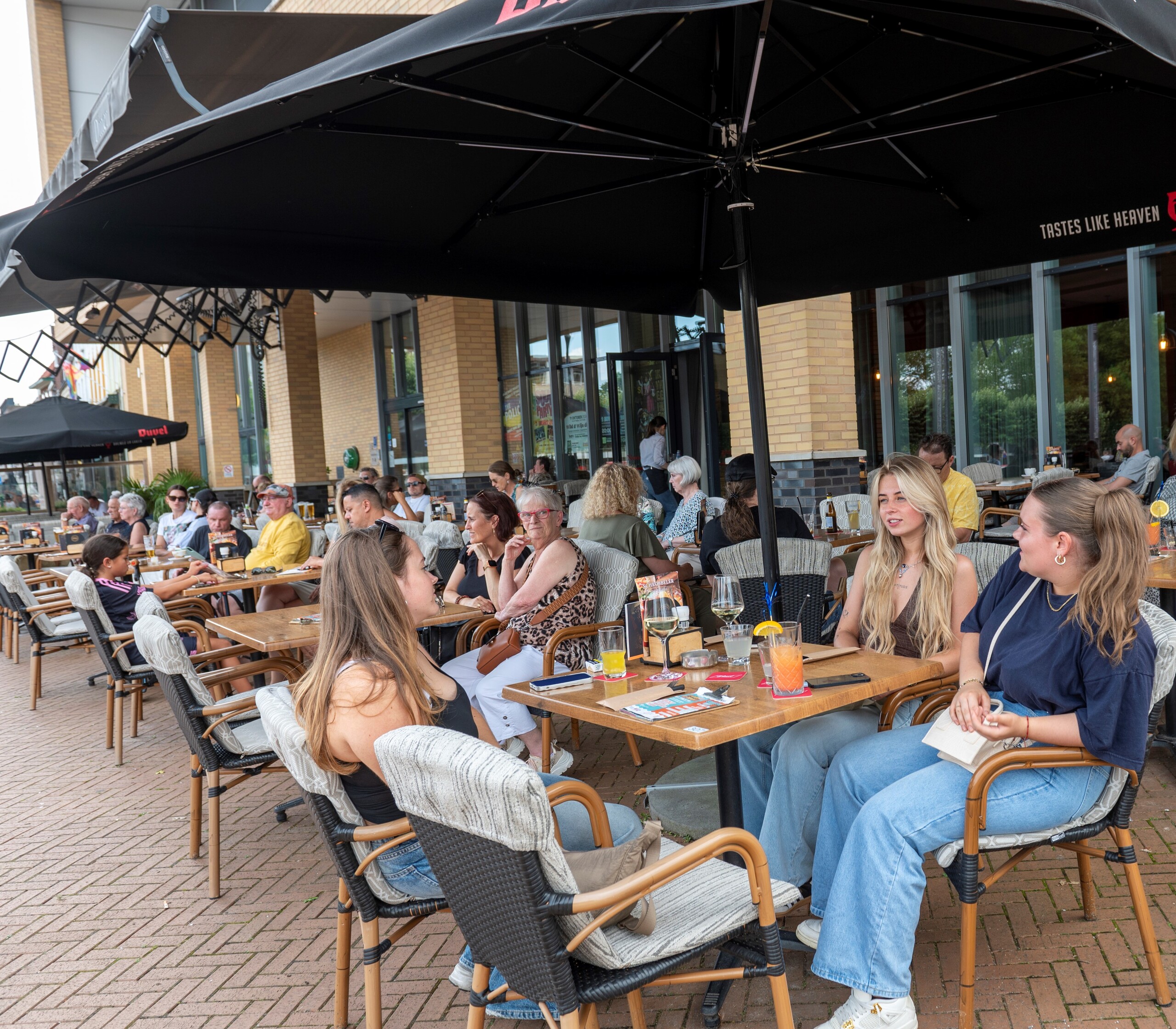 Terrassen in het centrum