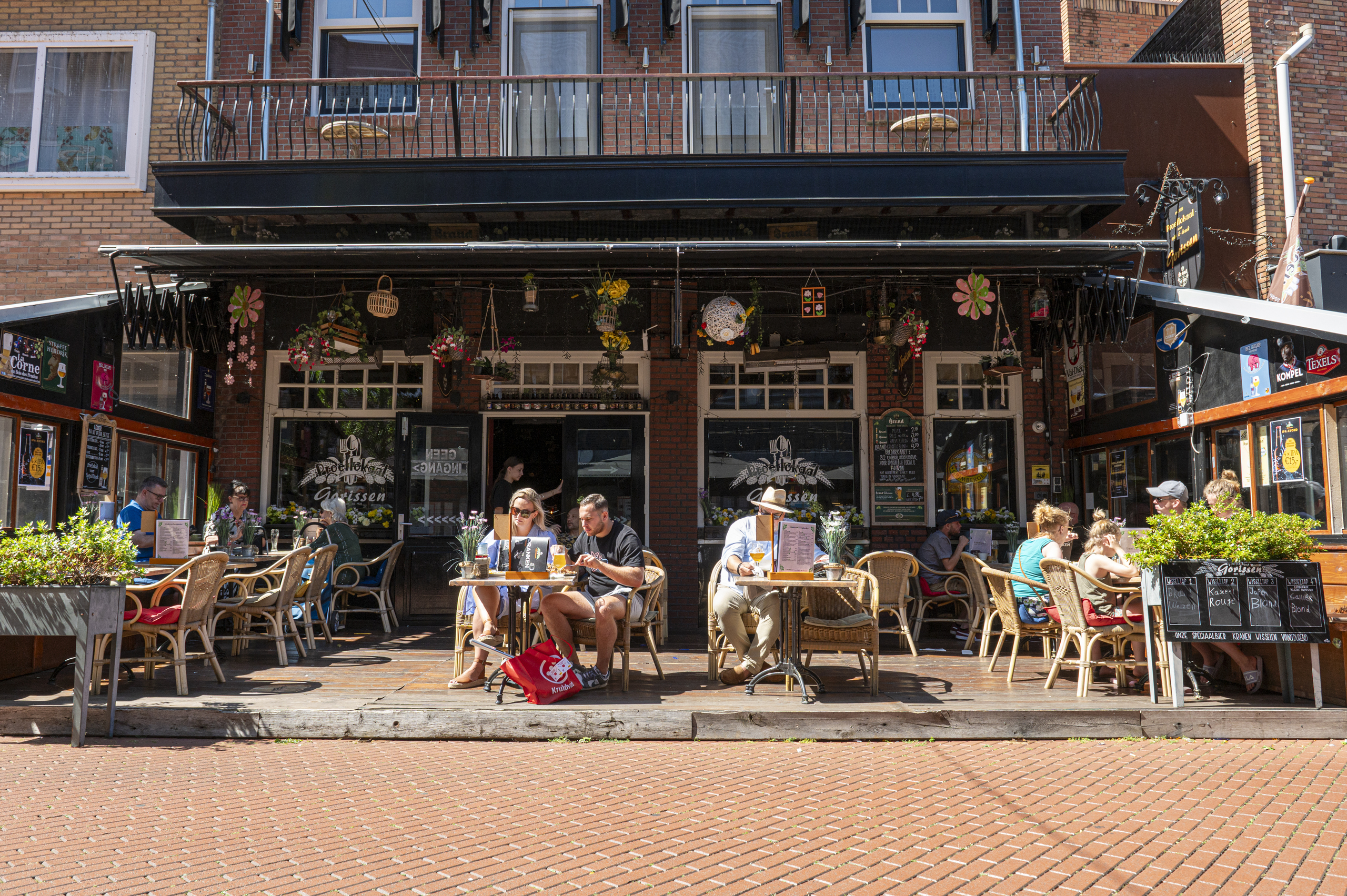Terrassen in het centrum