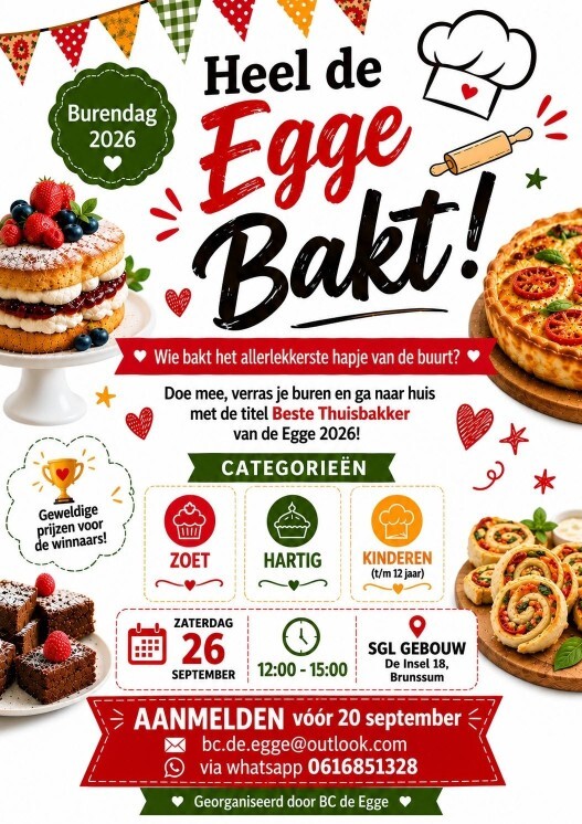 Flyer Heel Egge bakt