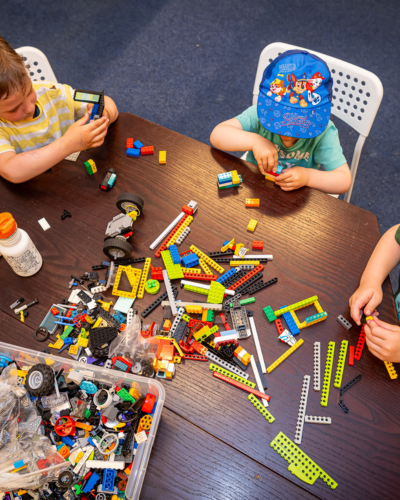 Experiment met lego