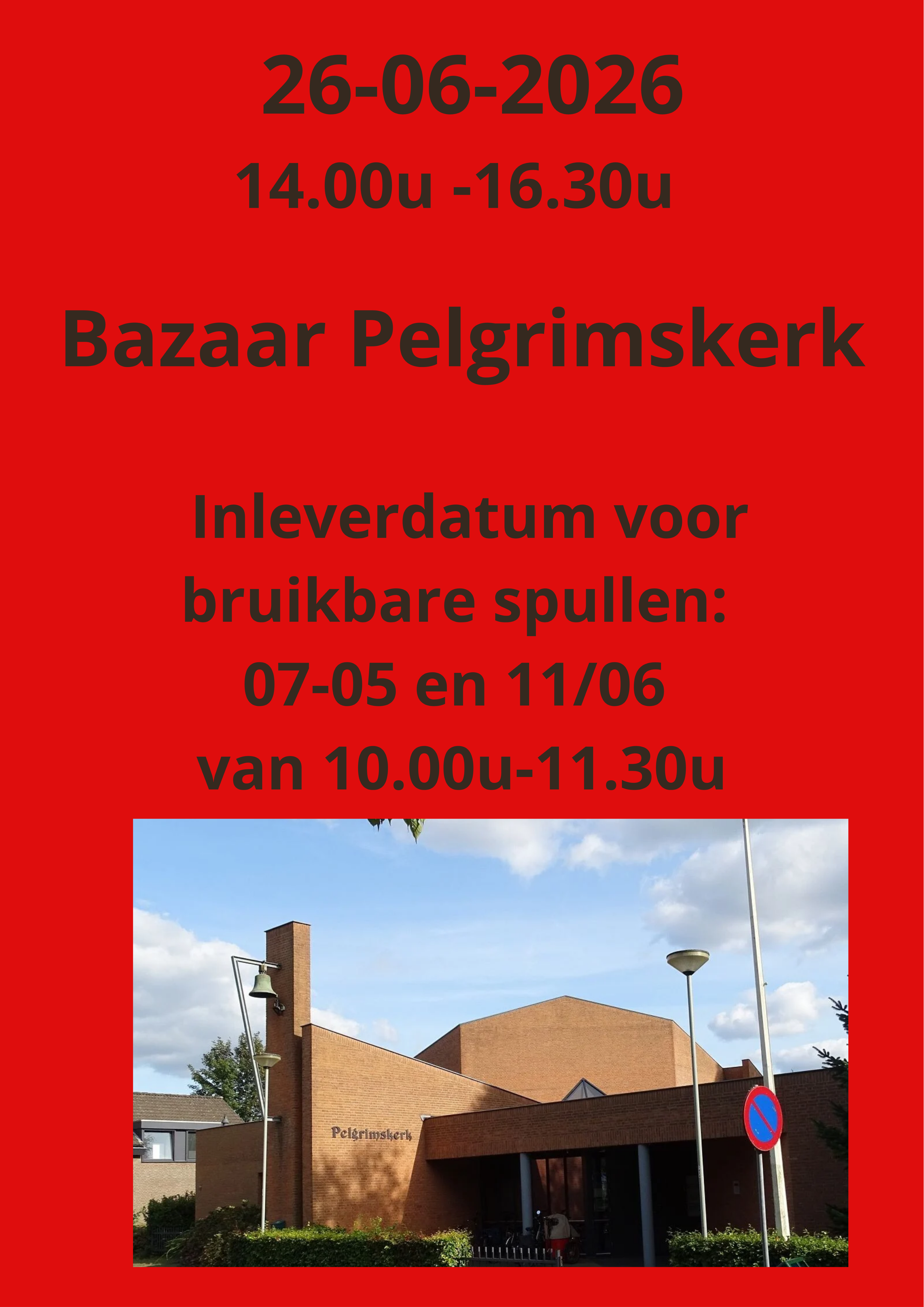 bazaar pelgrimskerk