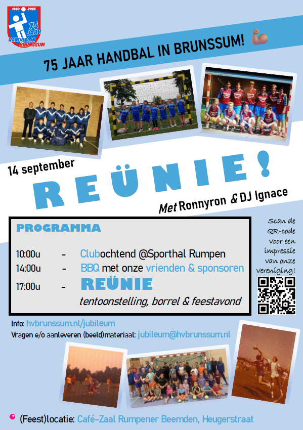 Reünie handbalvereniging