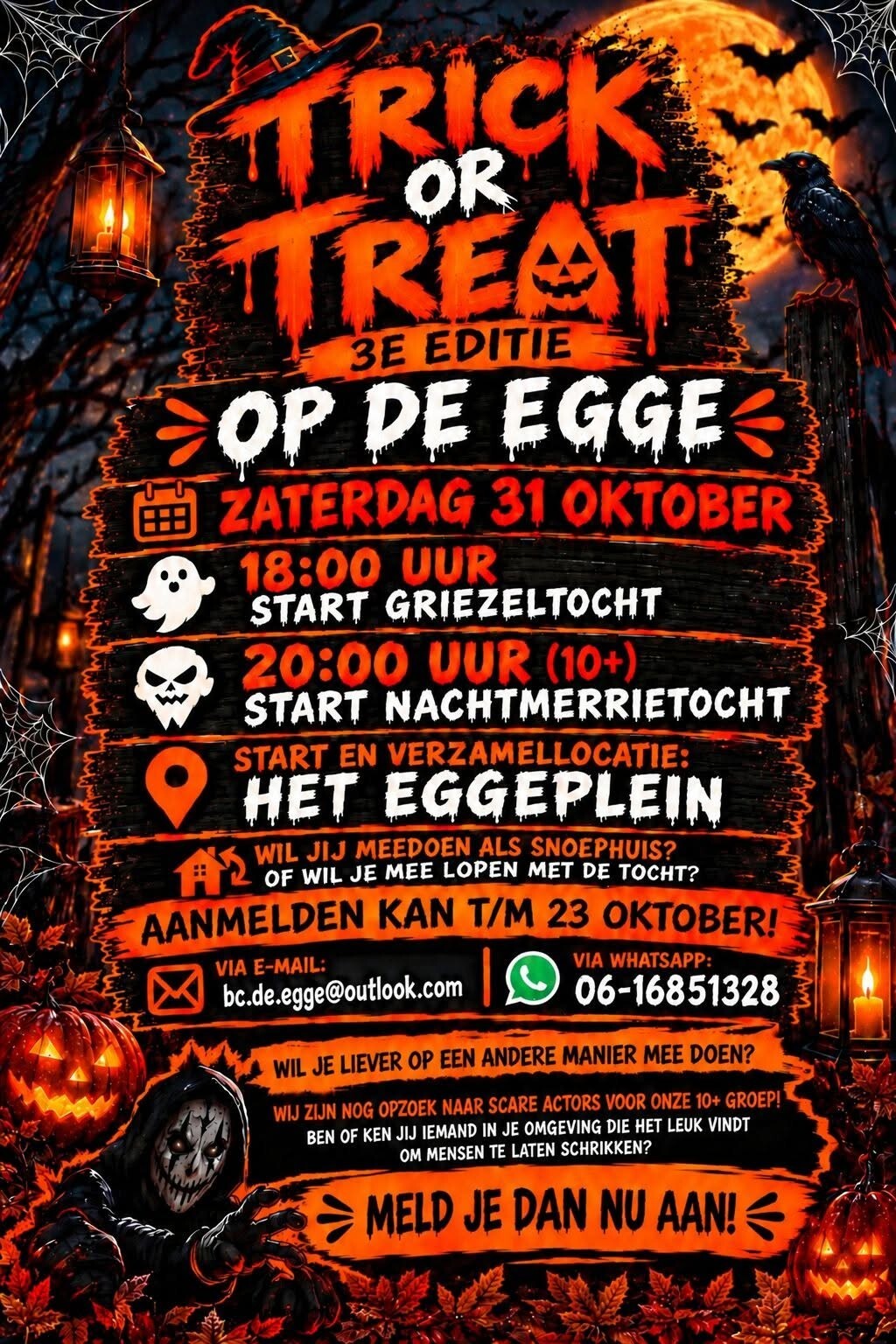 Trick or Treat op de Egge