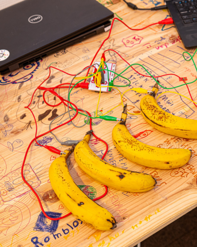 Experiment met bananen
