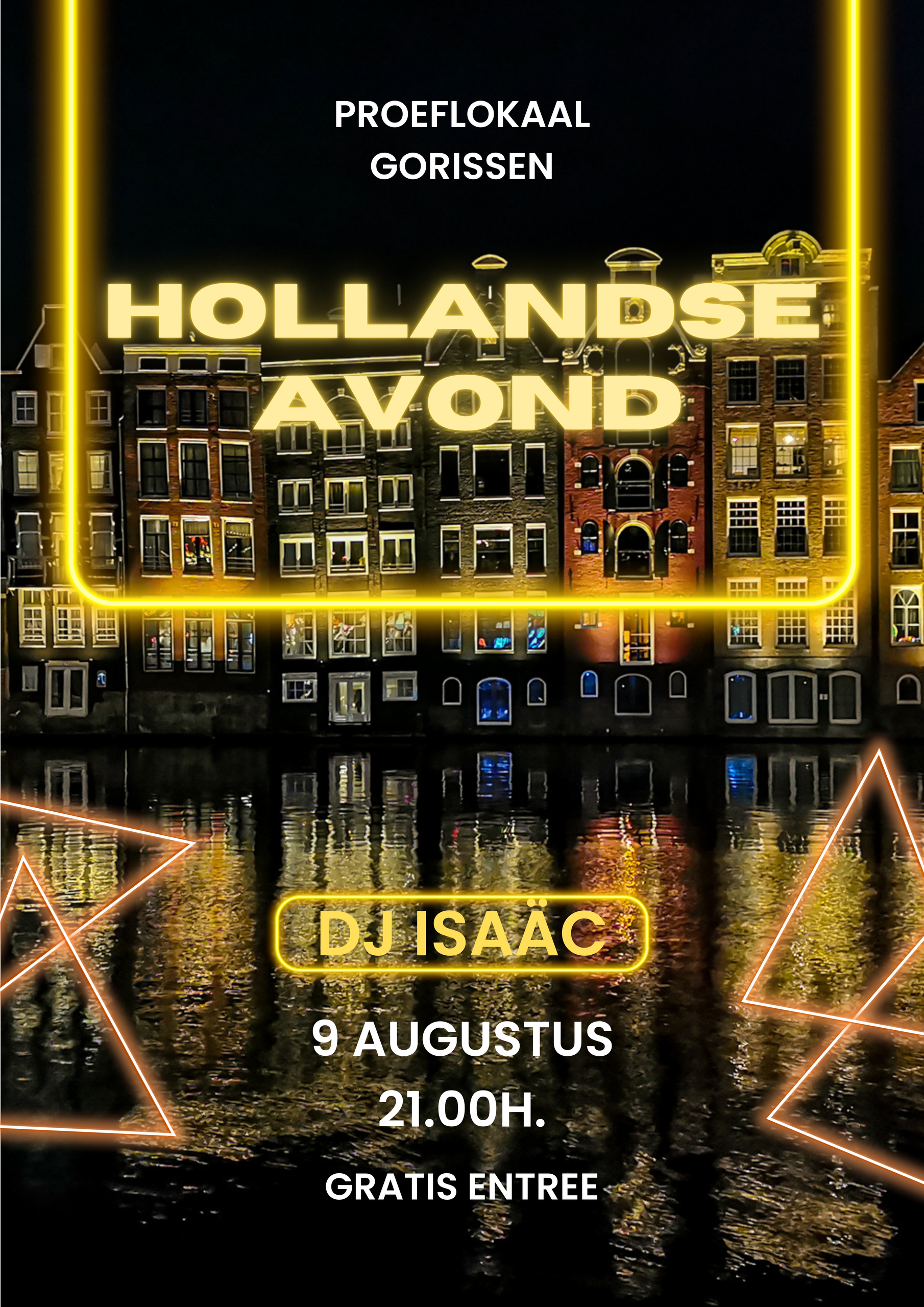 Hollandse avond poster